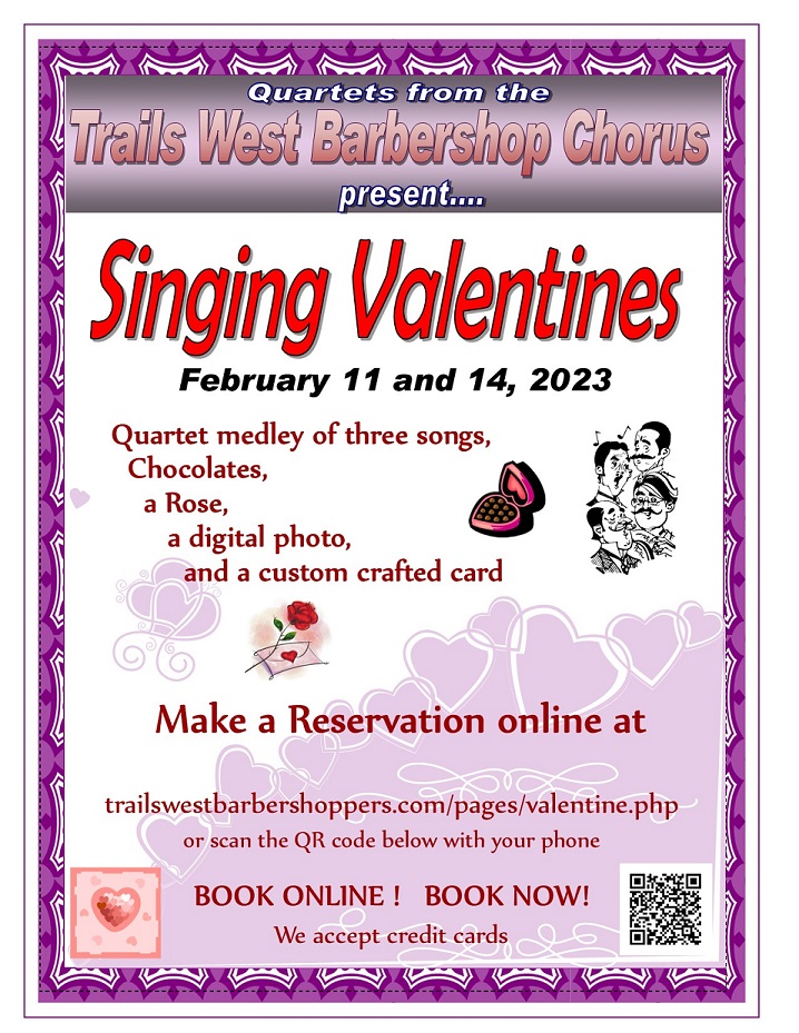 Singing Valentines 2023